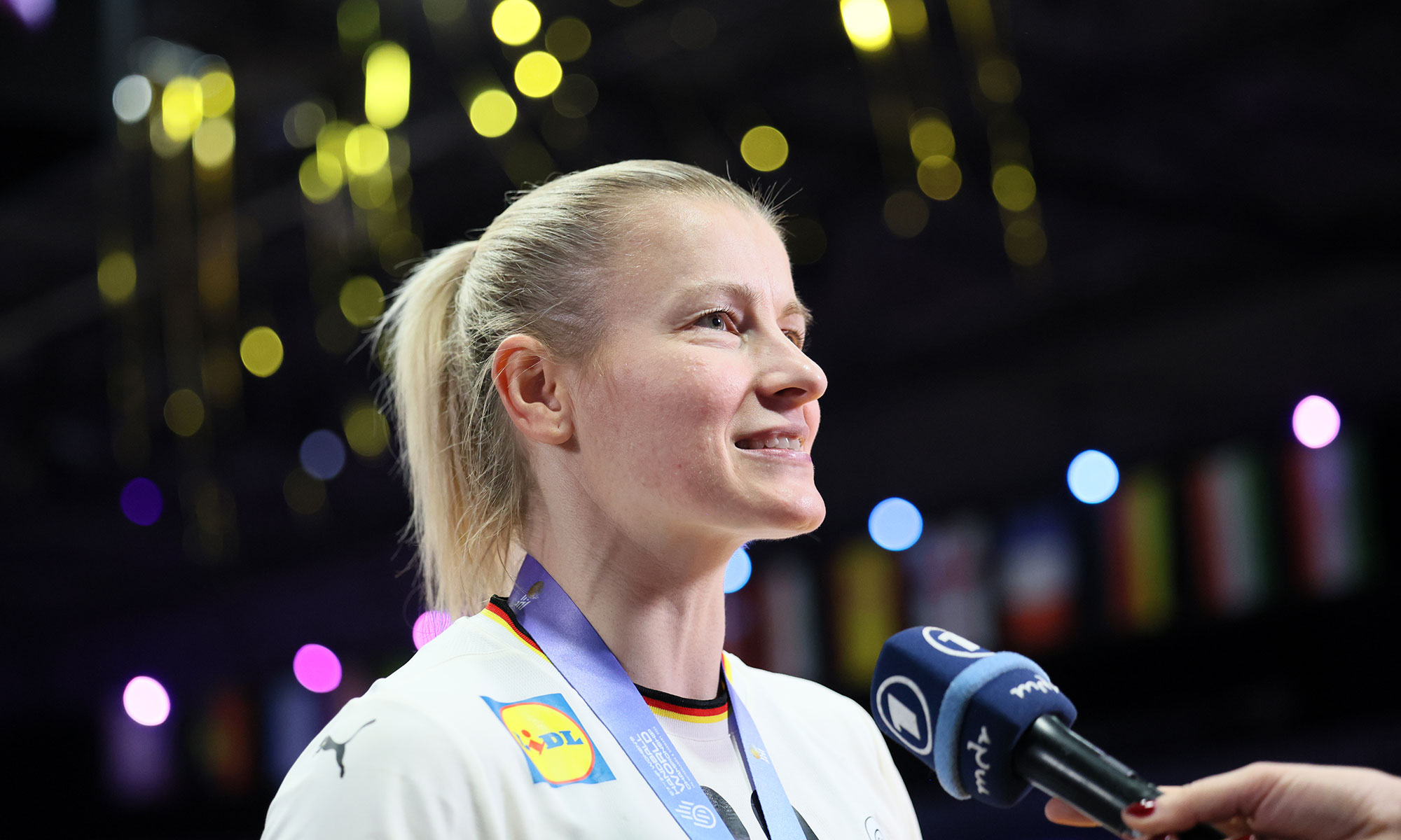 Antje Döll bei der Frauen-WM 2025