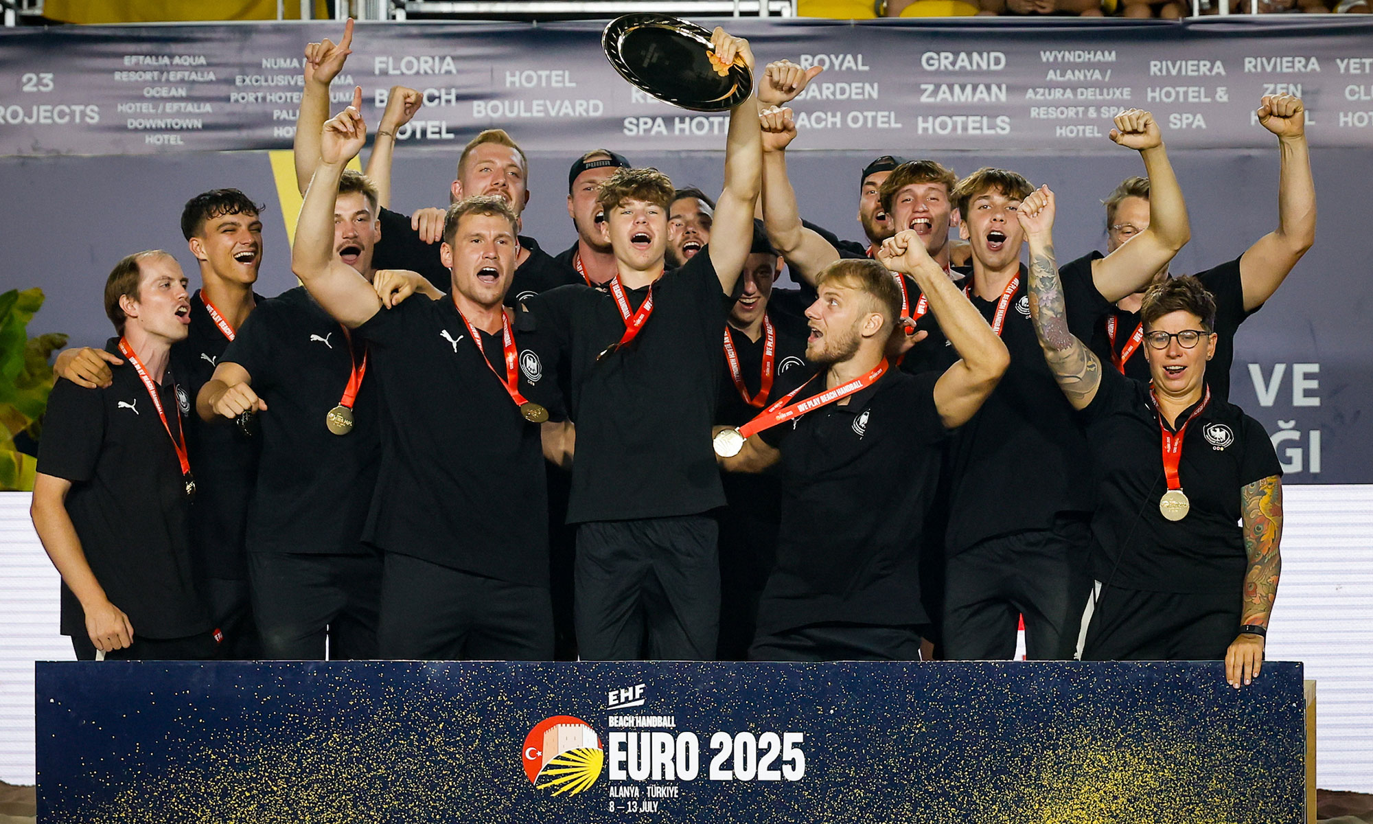 DHB-Männer sind Europameister im Beachhandball