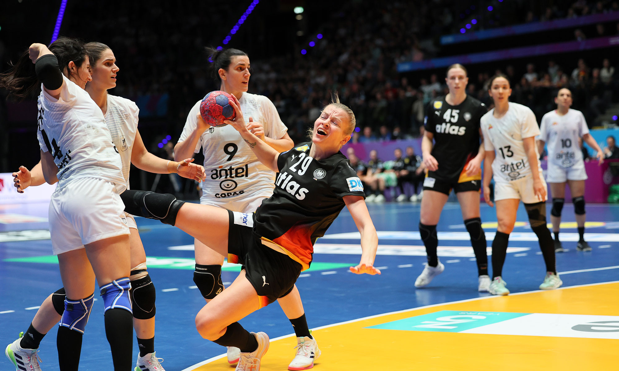 DHB-Frauen gegen Uruguay in Stuttgart