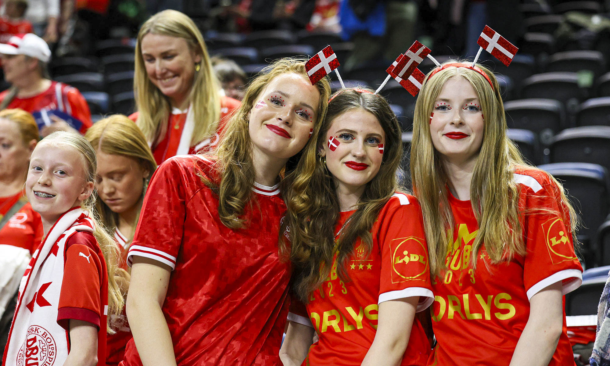 Dänemark-Fans in Kopenhagen