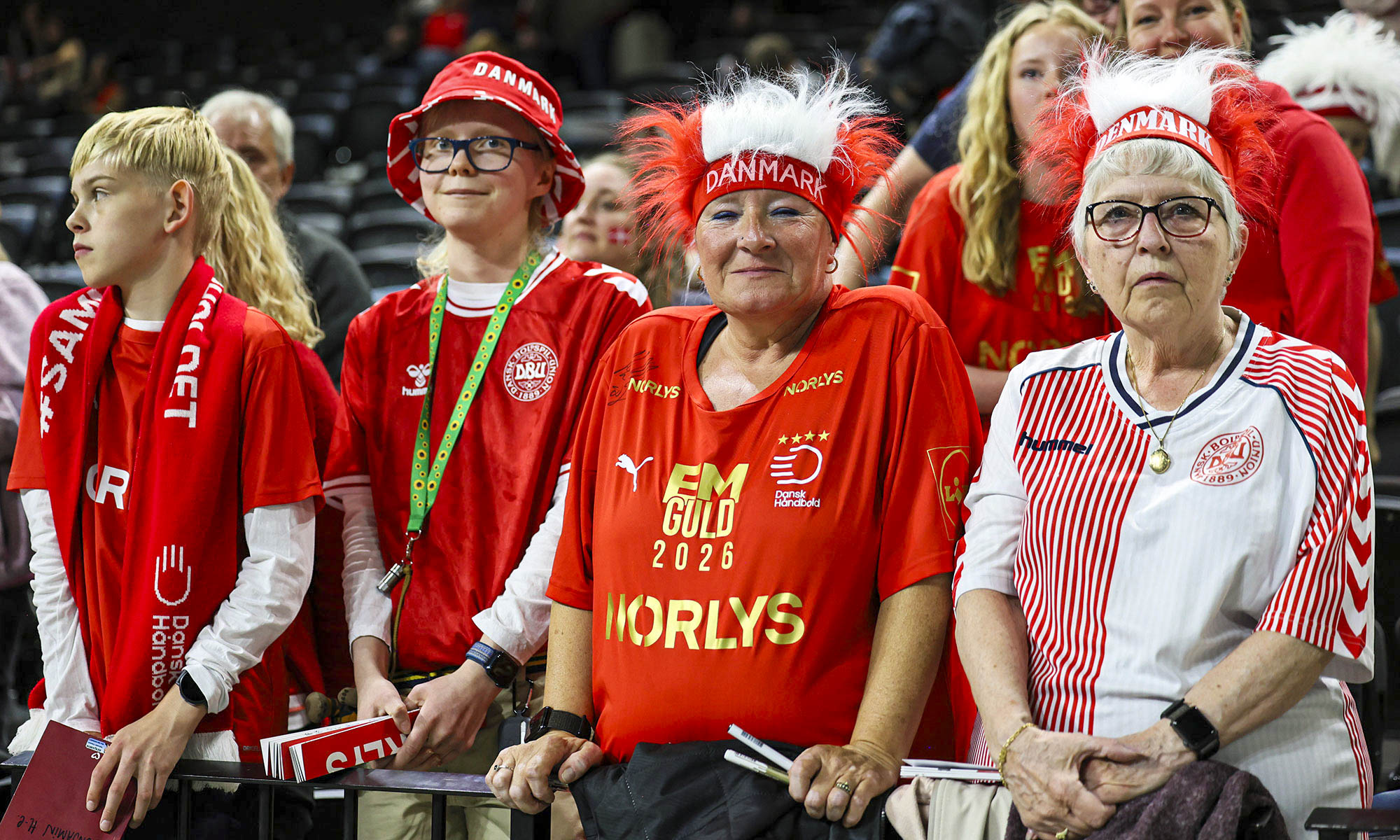 Dänemark-Fans in Kopenhagen