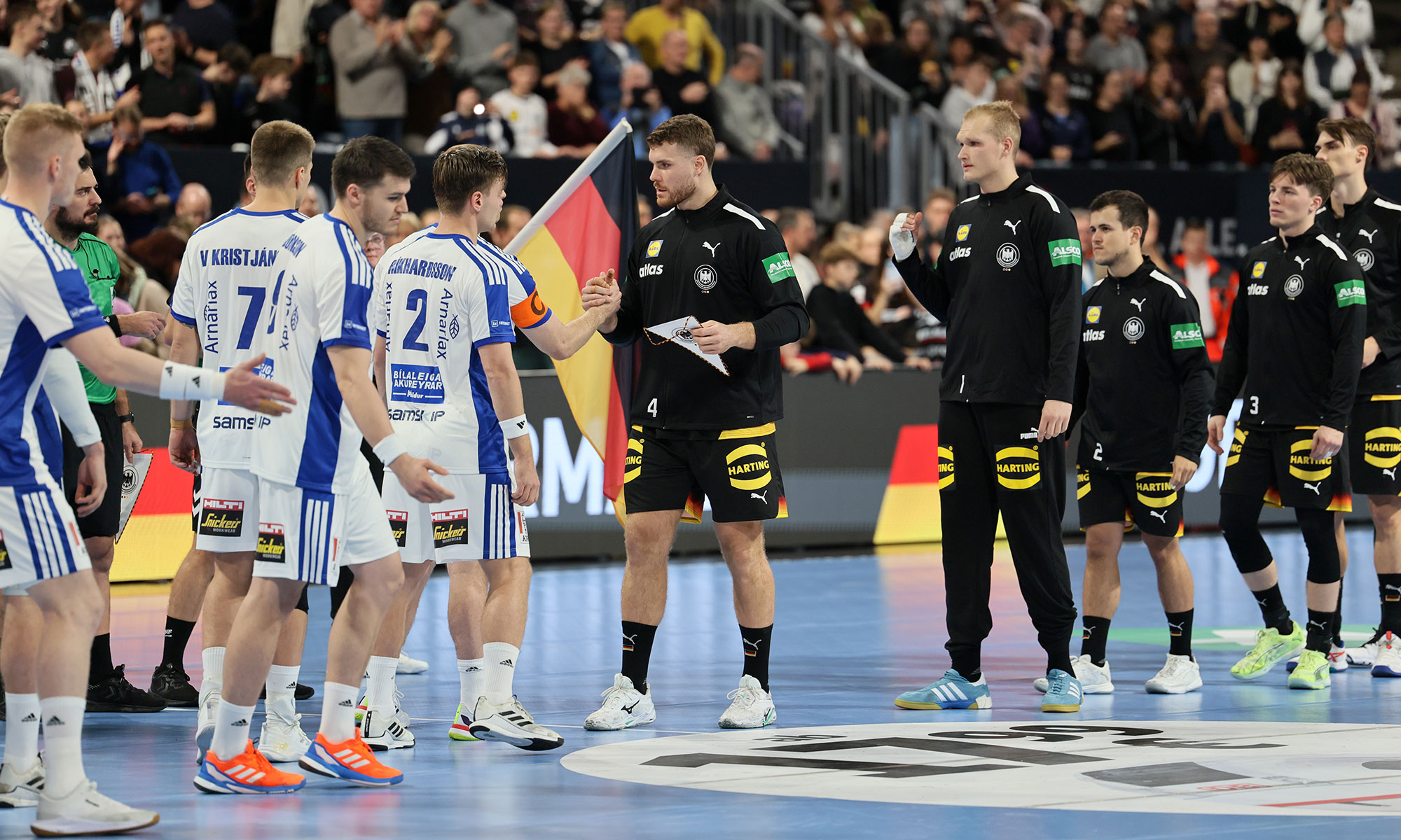 DHB-Männer gegen Island in Nürnberg