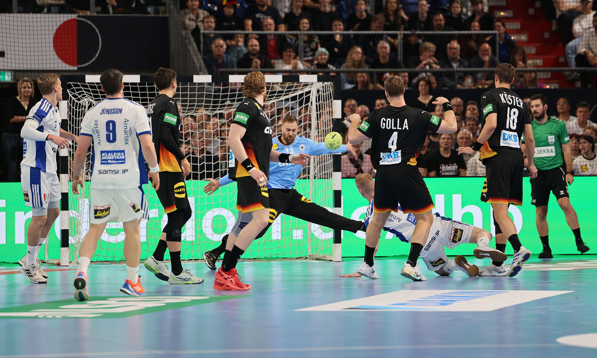 DHB-Männer gegen Island in Nürnberg