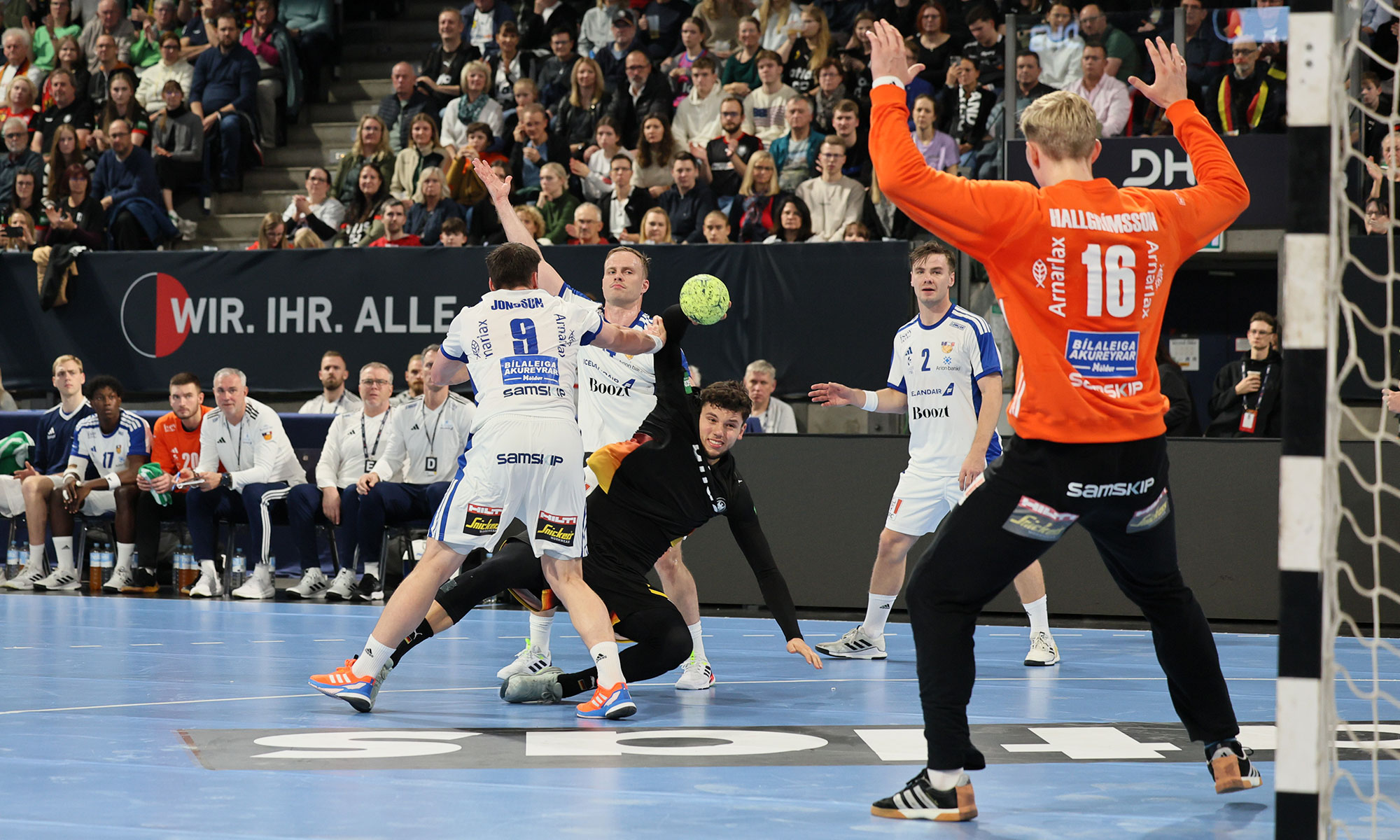 DHB-Männer gegen Island in Nürnberg