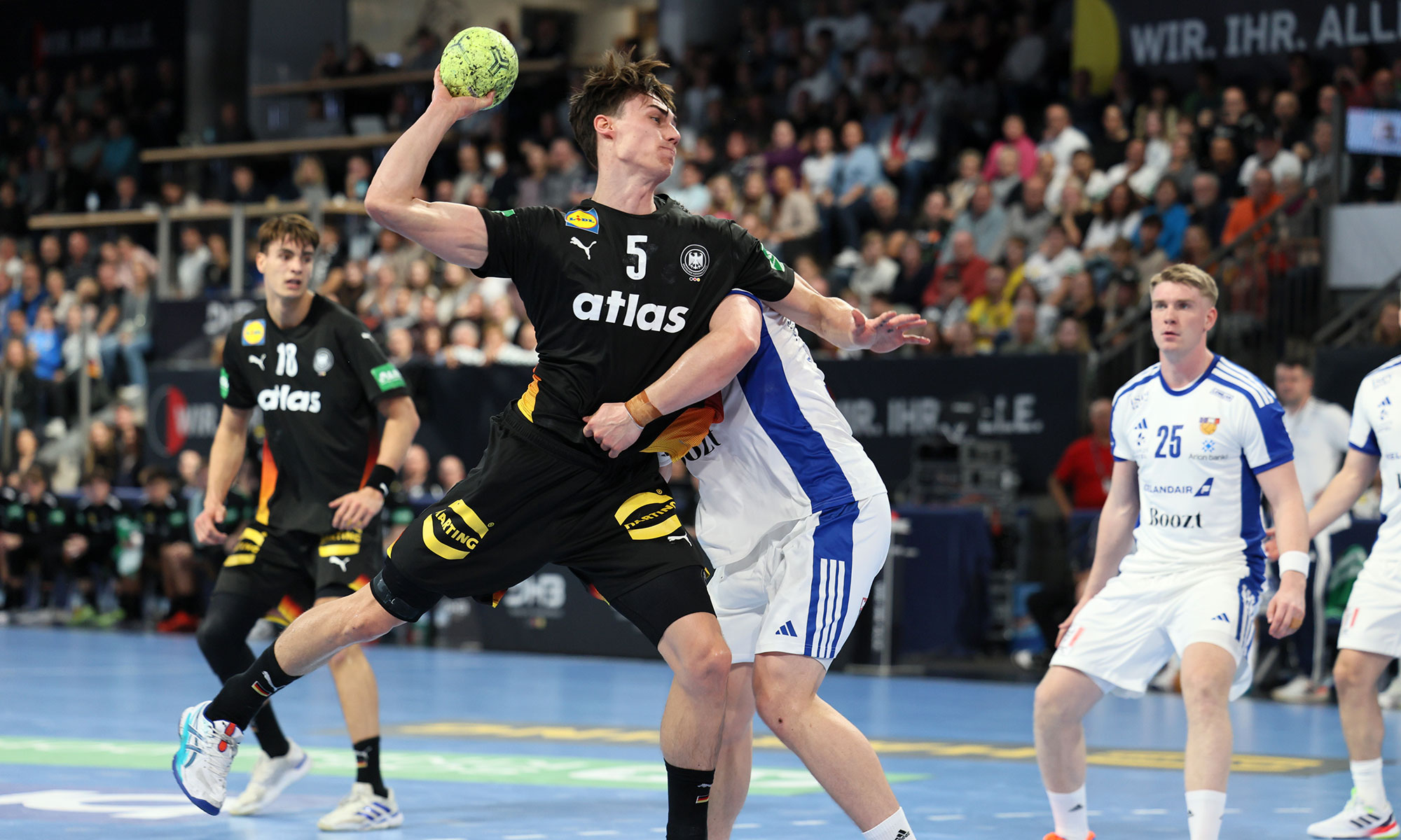 DHB-Männer gegen Island in Nürnberg