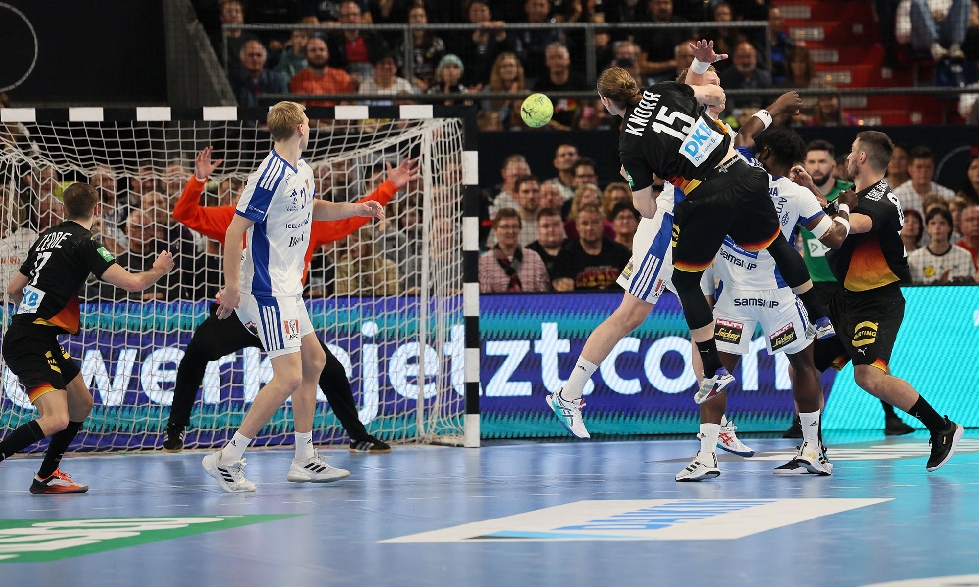 DHB-Männer gegen Island in Nürnberg