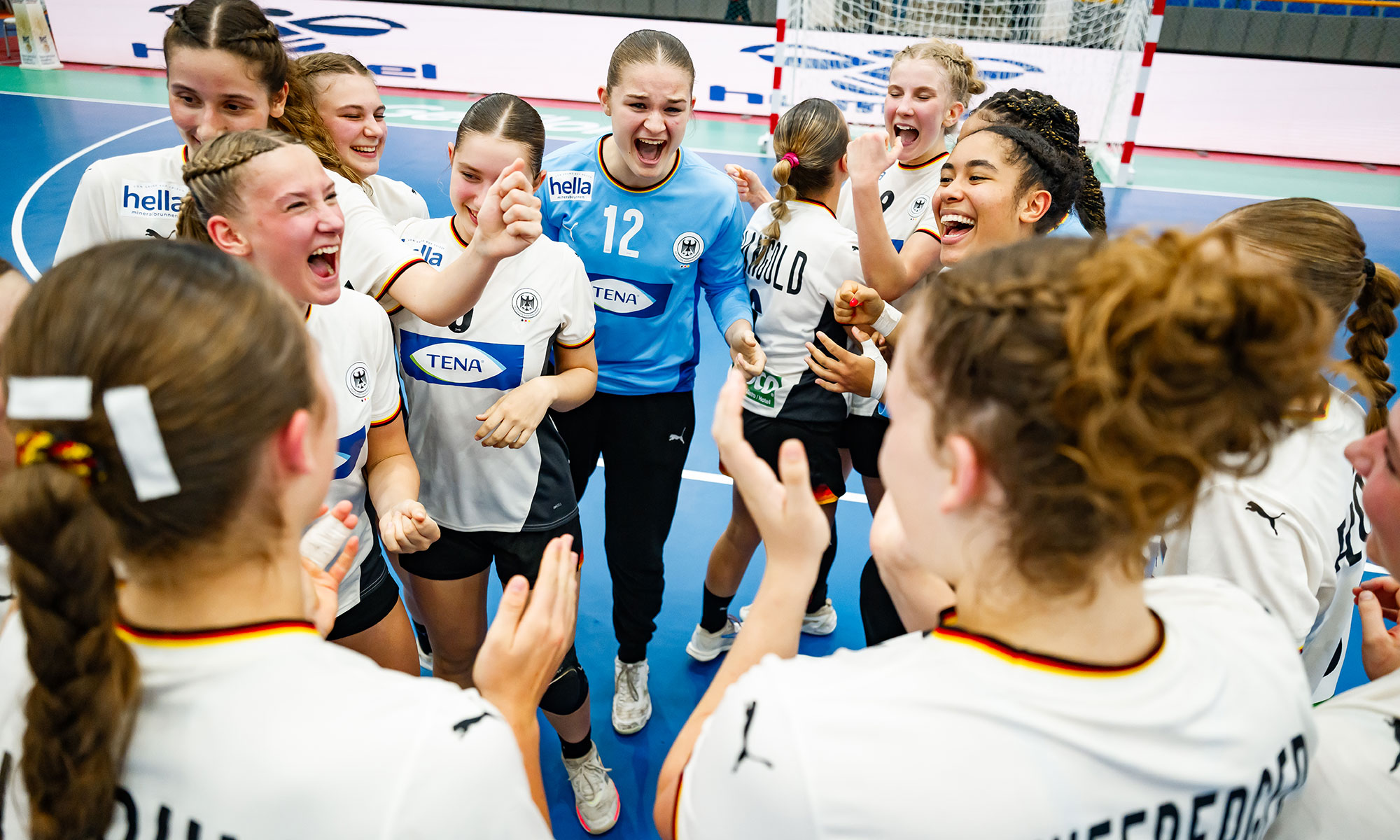U16-Juniorinnen des DHB