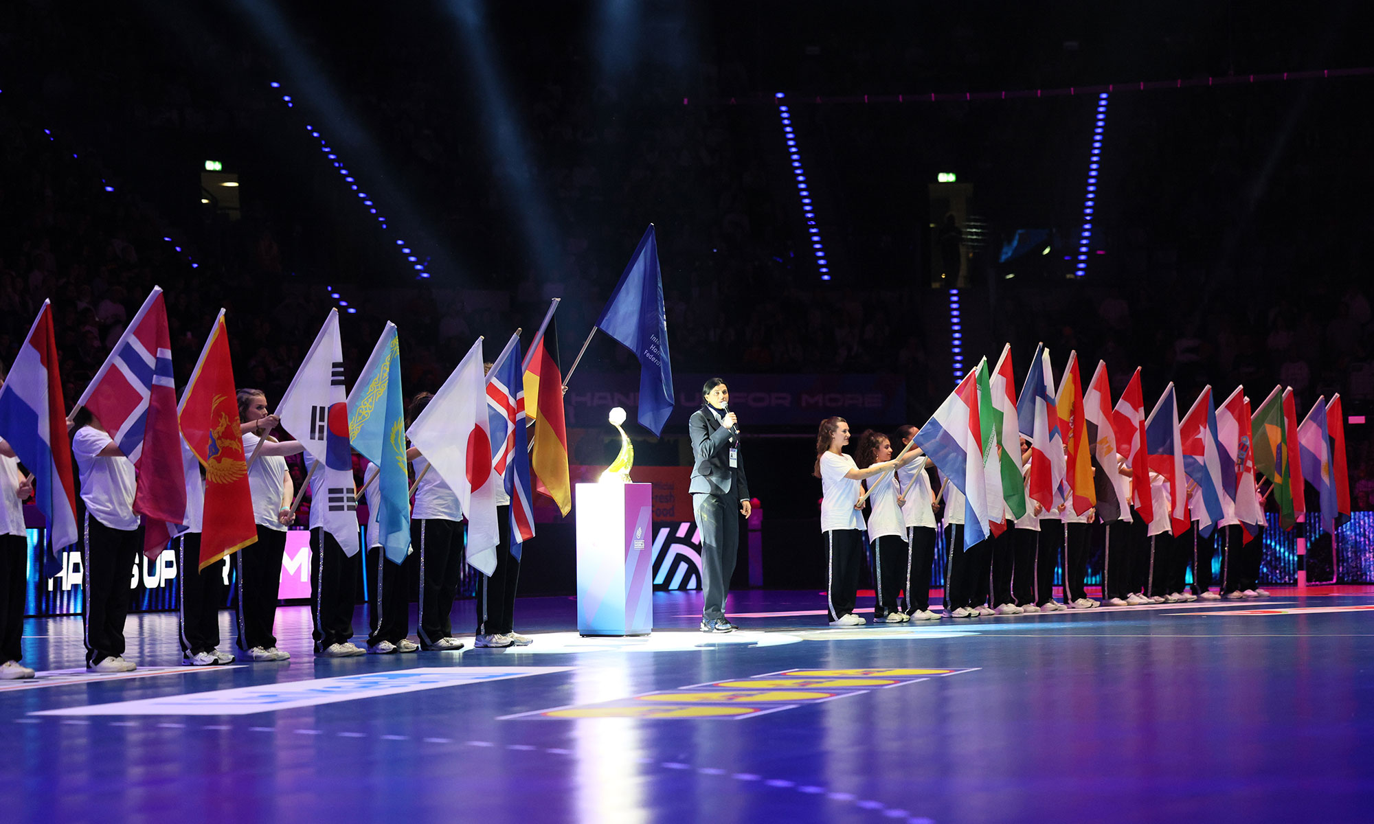 Eröffnung der Frauen-WM 2025 in Stuttgart