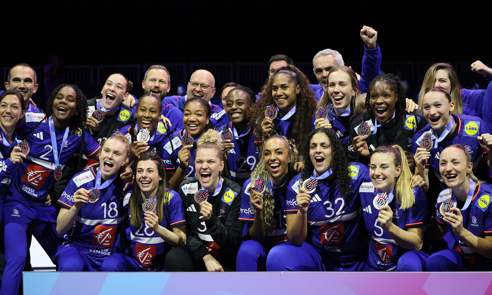 Frankreich gewinnt Bronze bei der Frauen-WM 2025