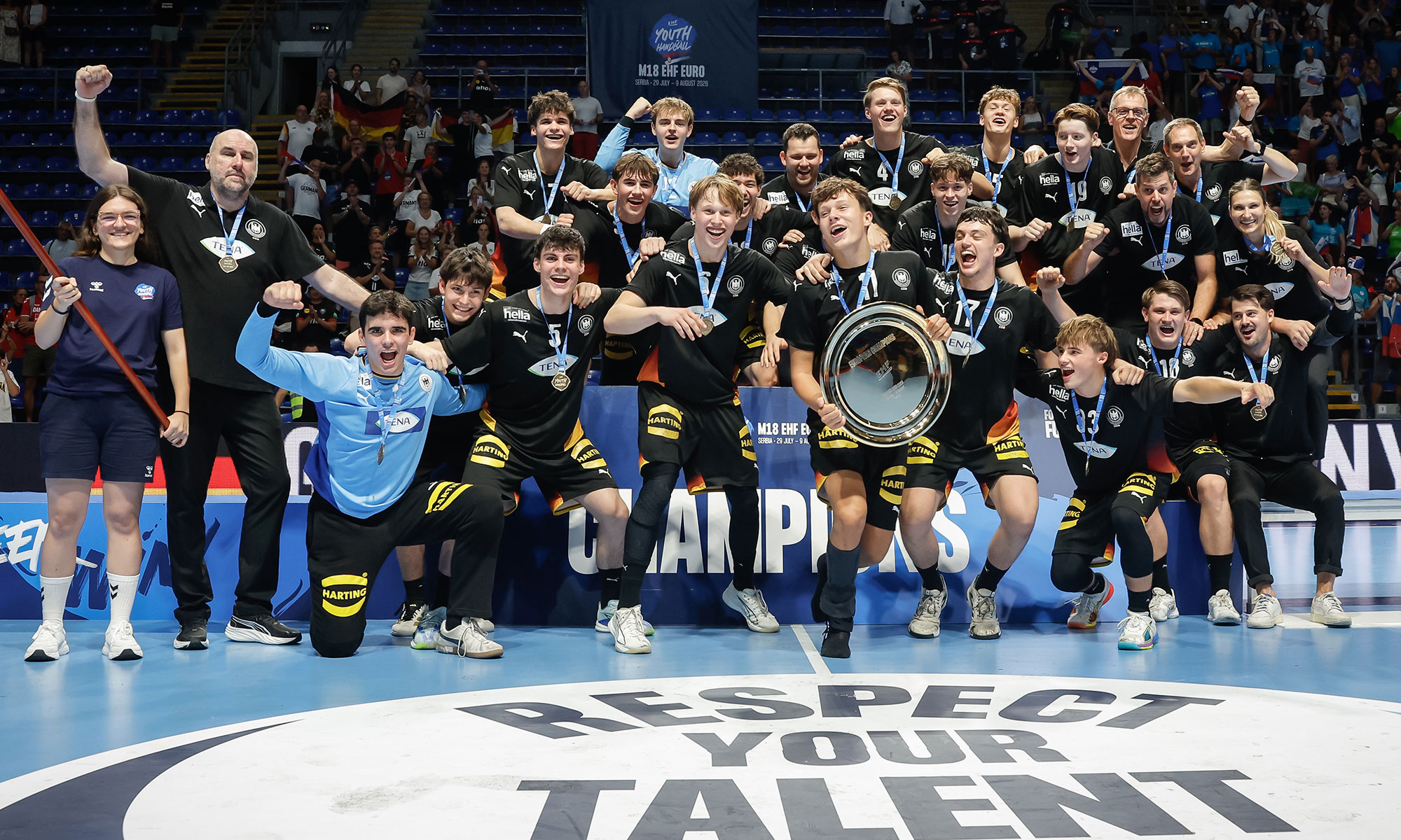 Deutschland bei der U18-Handball-EM 2026