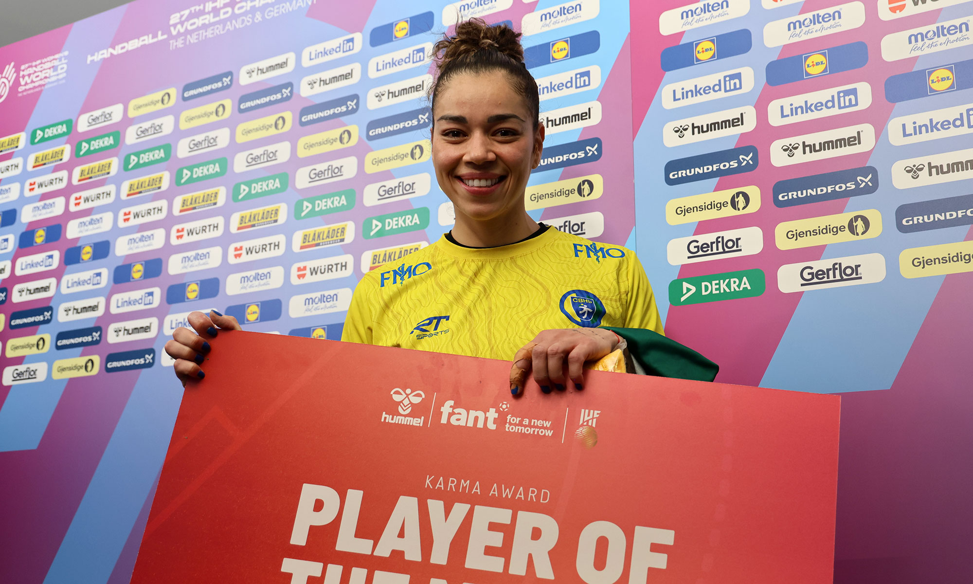 Jéssica Quintino (Brasilien) bei der Frauen-WM 2025