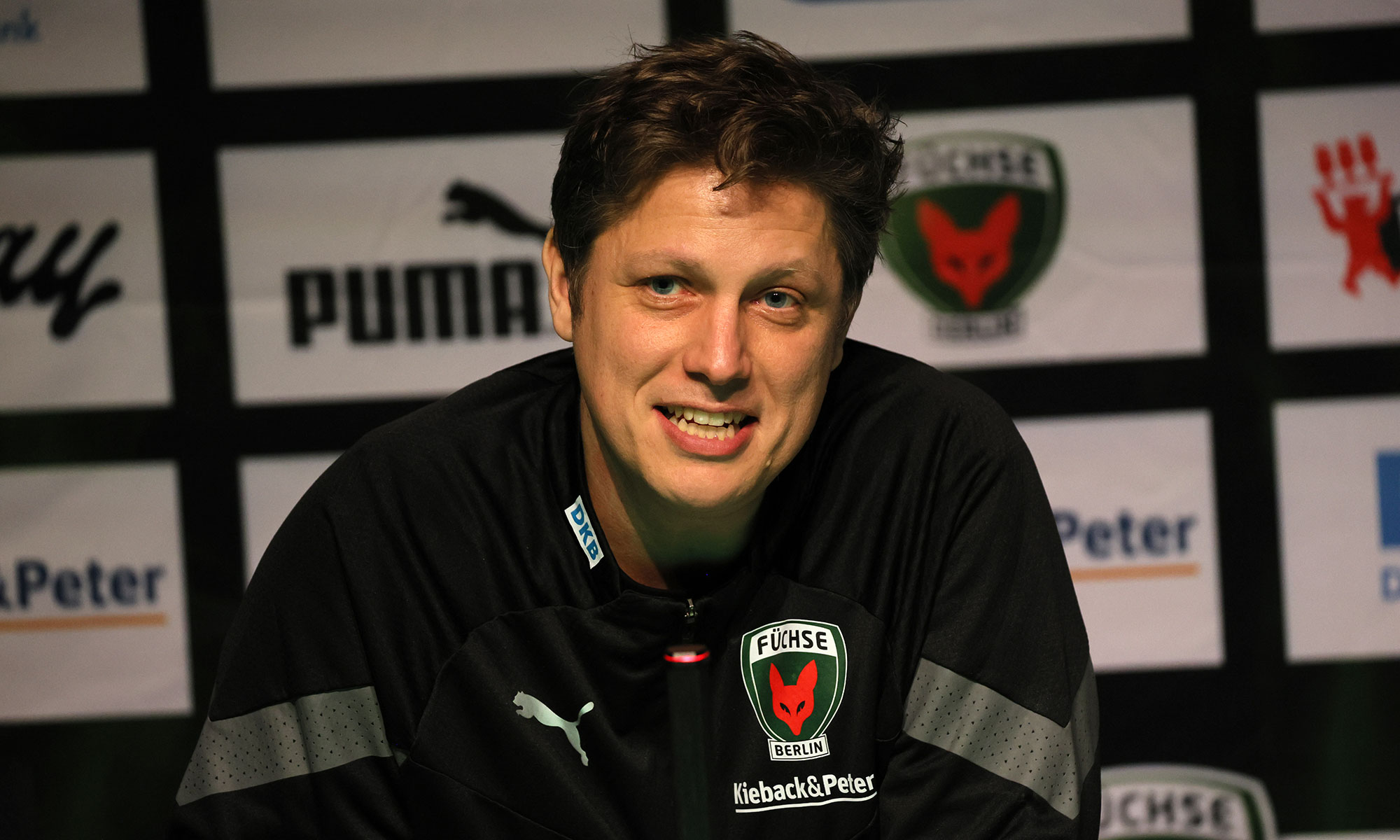 Trainer Nicolej Krickau von den Füchsen Berlin