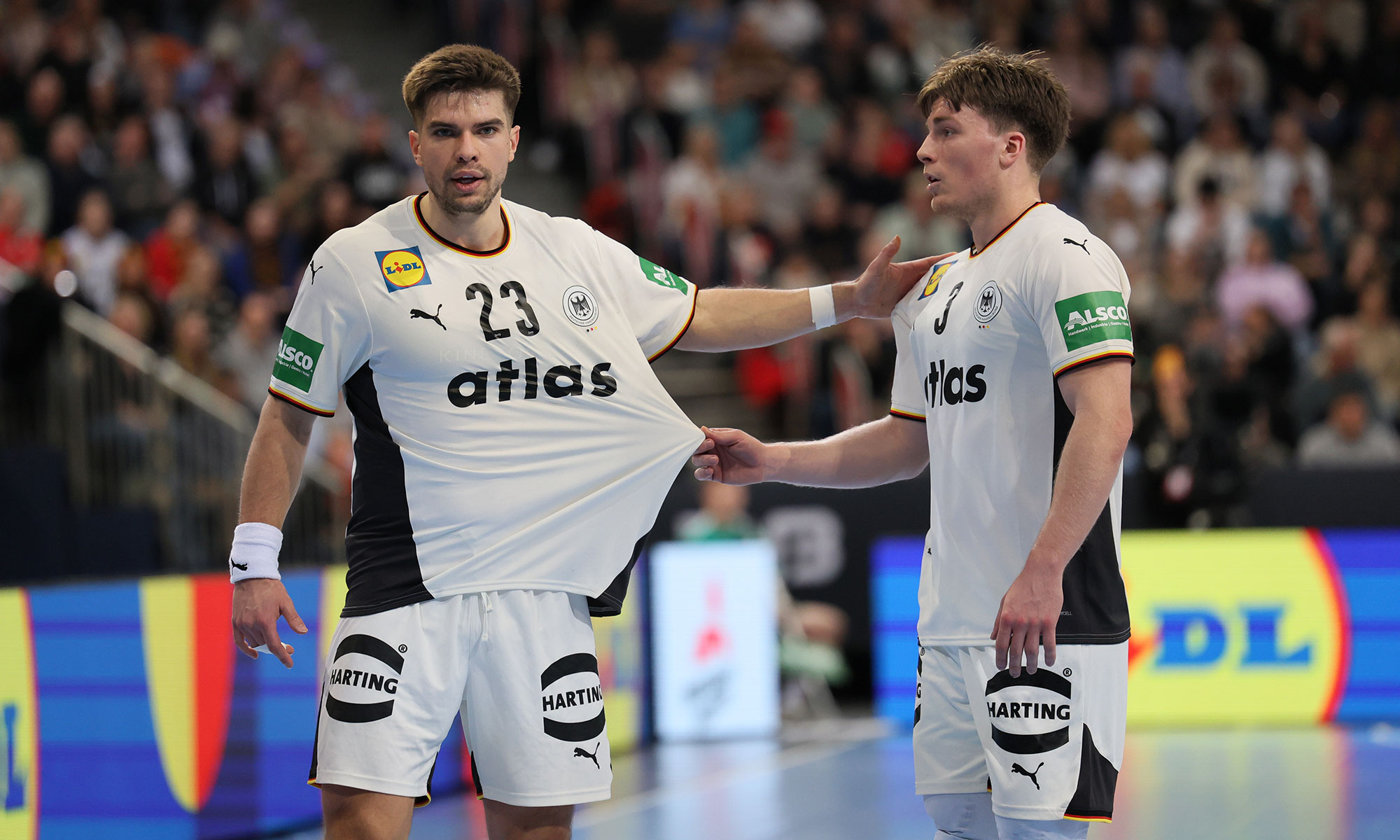 Renars Uscins und Nils Lichtlein